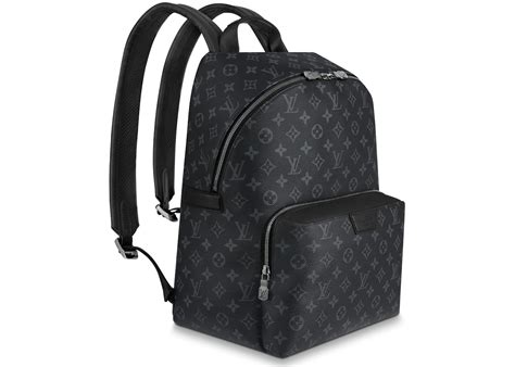 lv black back pack|louis vuitton black monogram backpack.